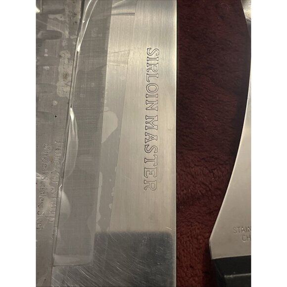 Vintage Kitchen Knife/misc. Lot of 9 Wood & Plastic Handles , Fork, Chop, Slice - Picture 12 of 16